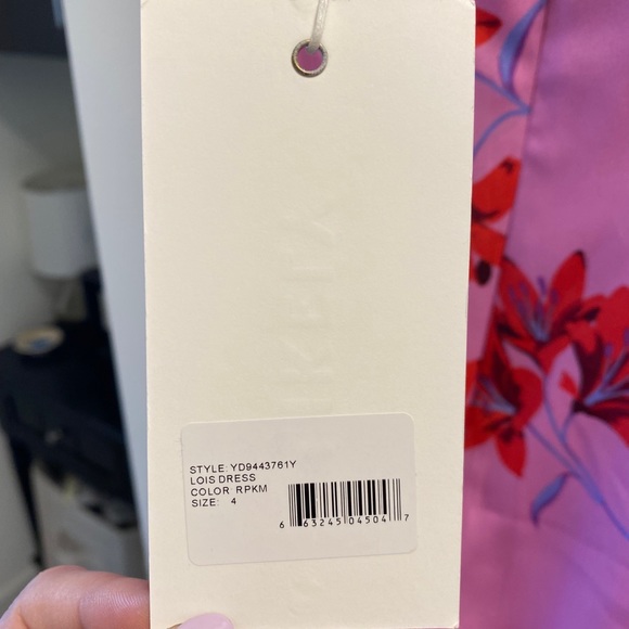 Likely Lois Dress in pink floral Size 4 NWT - Picture 3 of 5